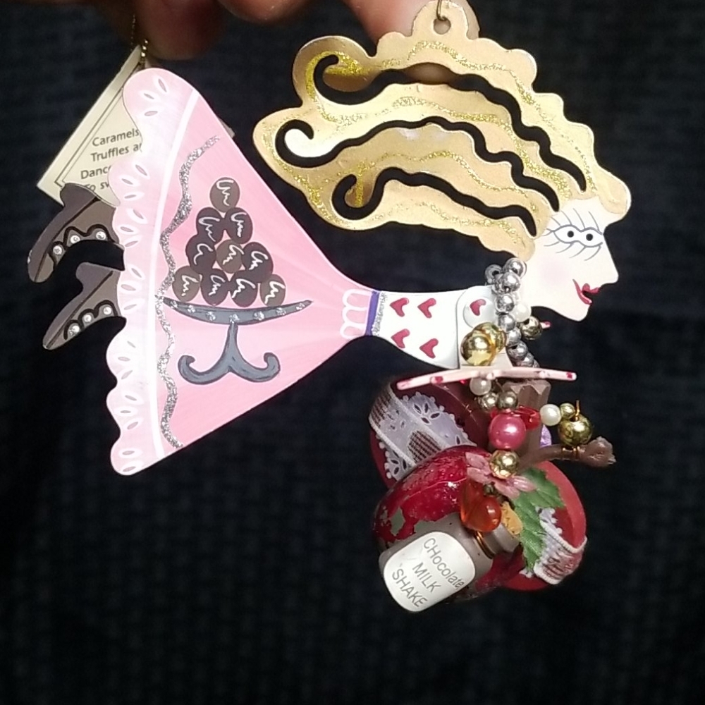 Chocoholic hanging charm